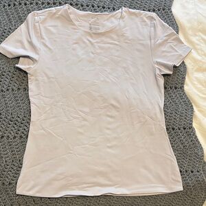 Frank & Oak Light Gray Short Sleeve Tee